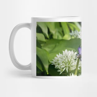 English Wild Flowers - Bluebell and Wild Garlic Mug